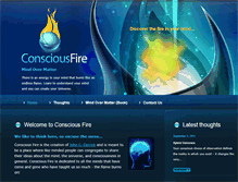 Tablet Screenshot of consciousfire.com